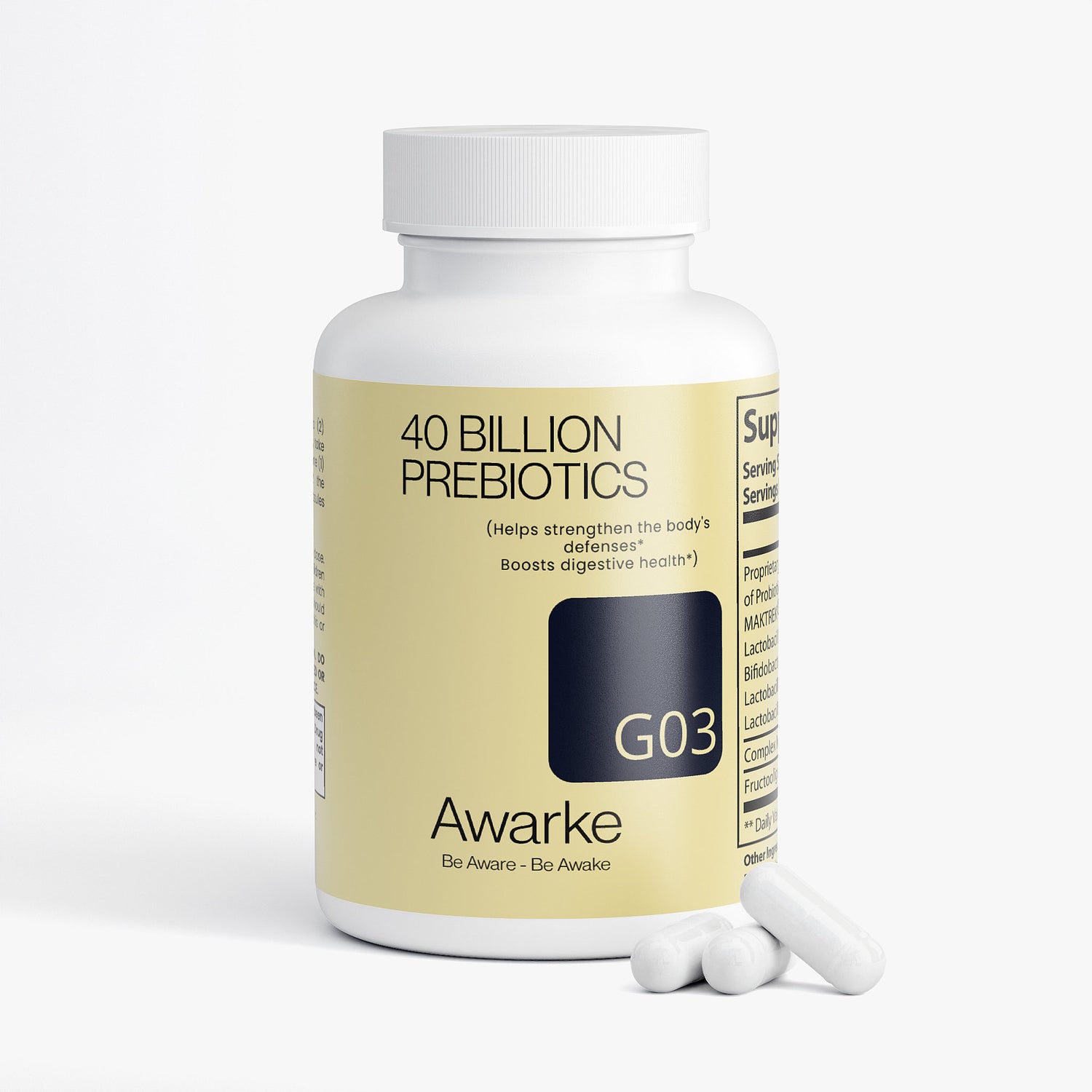Probiotic 40 Billion with Prebiotics